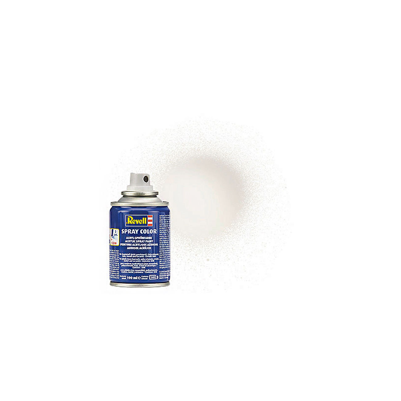 Revell Acryl Spray Color Sprühdose Weiß glänzend 100ml 34104