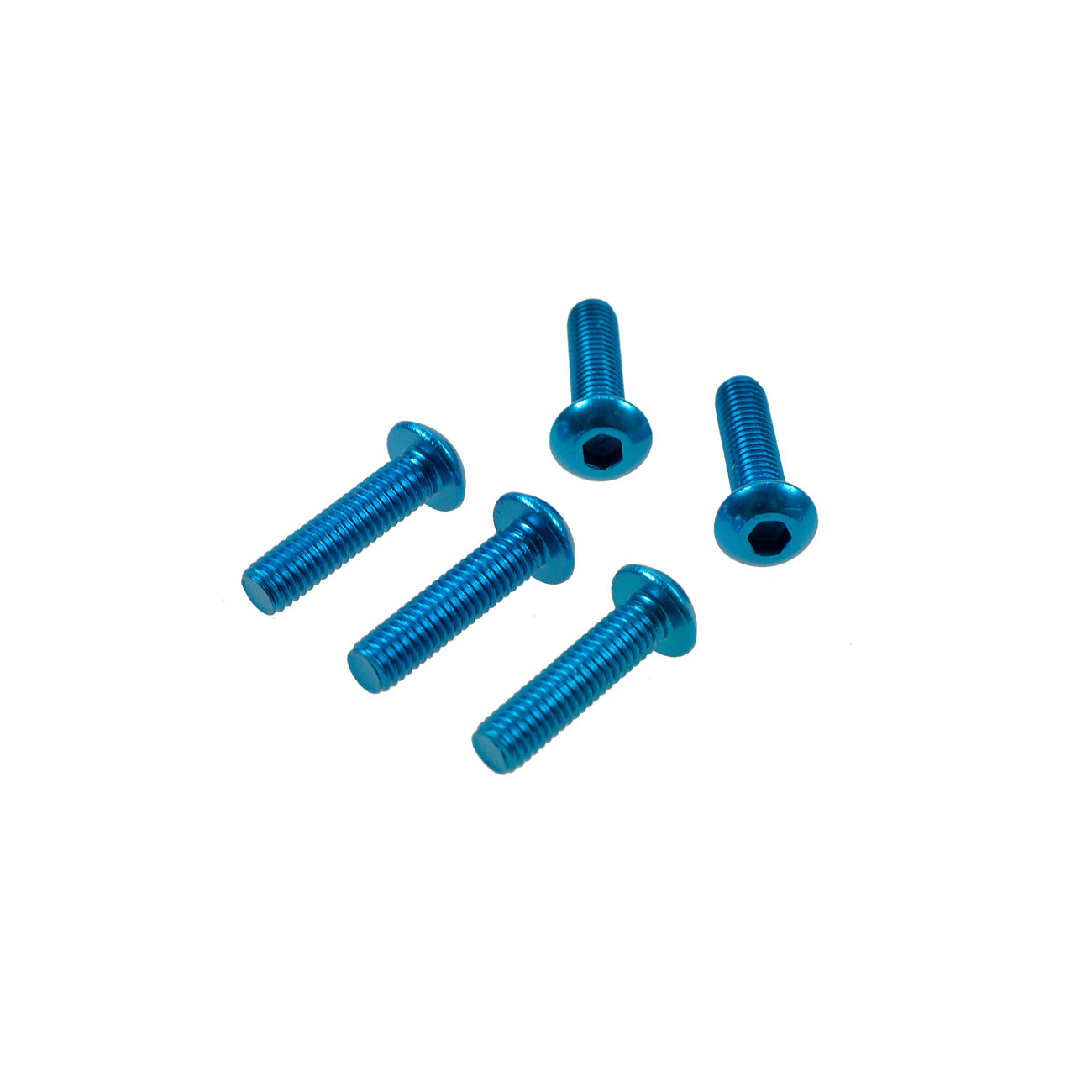 Tamiya M3x12mm Alu Linsenkopfgewindeschrauben (5 St�ck) 53768