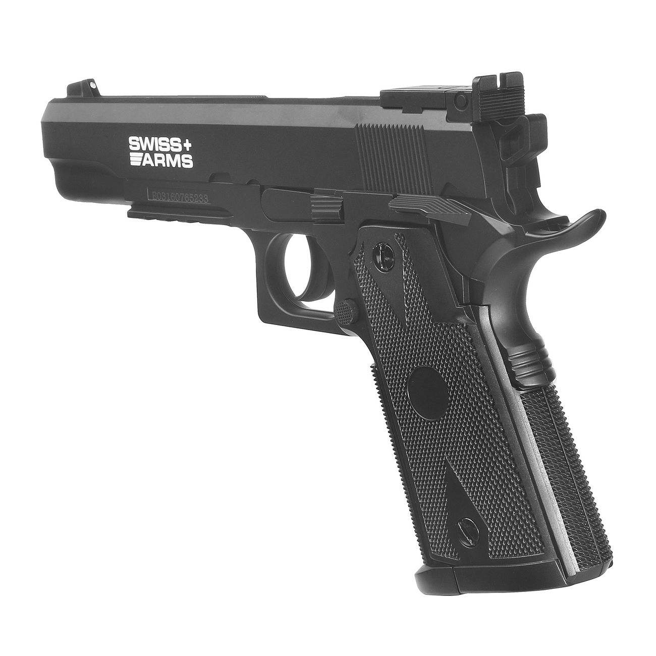 Swiss Arms P1911 Match CO2 Pistole 4,5mm BB schwarz Bild 1