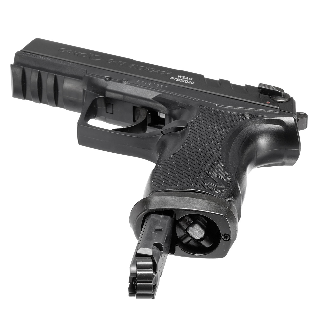 Gamo C15 CO2 Luftpistole Kal. 4,5mm BB Blowback schwarz Bild 5