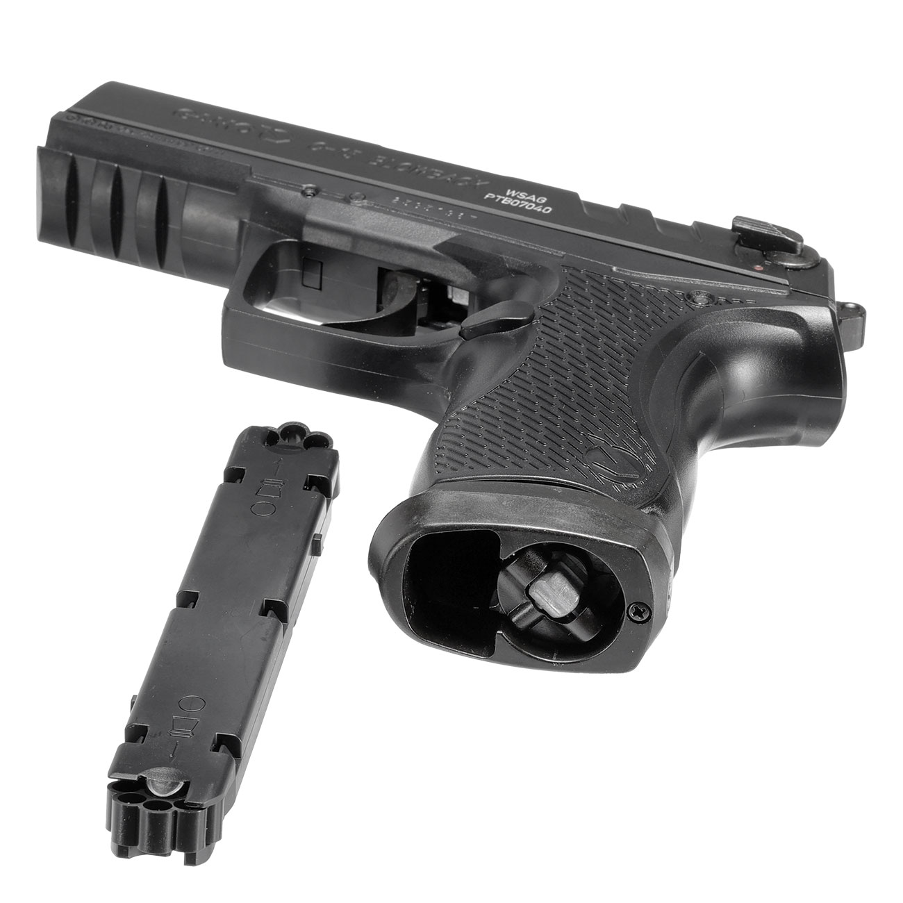 Gamo C15 CO2 Luftpistole Kal. 4,5mm BB Blowback schwarz Bild 6