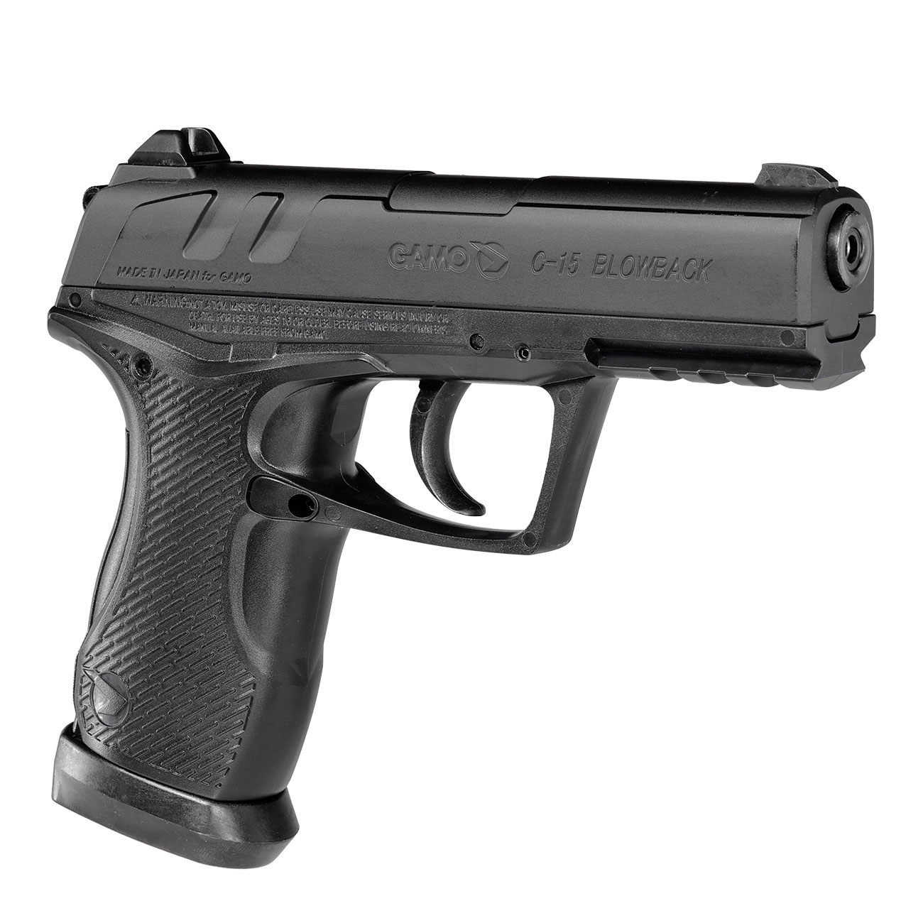 Gamo C15 CO2 Luftpistole Kal. 4,5mm BB Blowback schwarz Bild 9