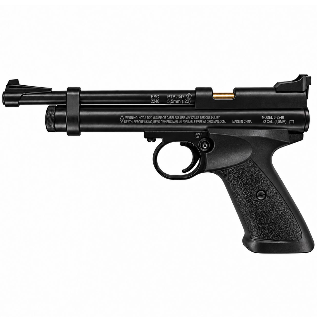 Crosman 2240 CO2 Luftpistole Kal. 5,5mm Diabolo schwarz