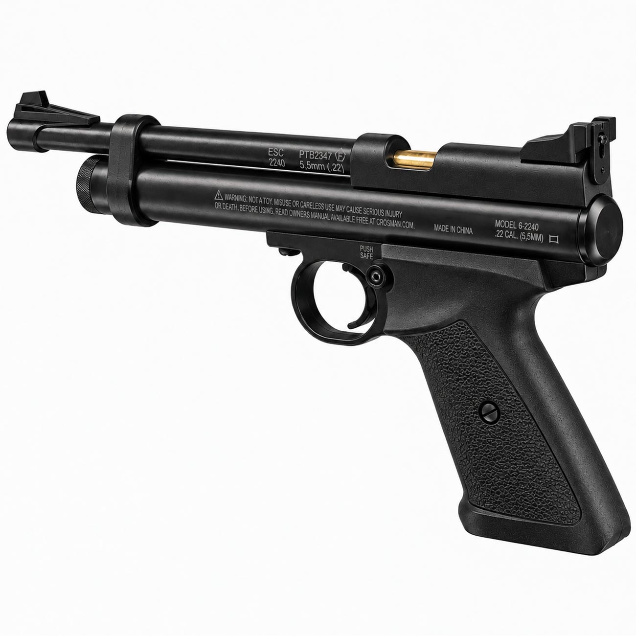 Crosman 2240 CO2 Luftpistole Kal. 5,5mm Diabolo schwarz Bild 2