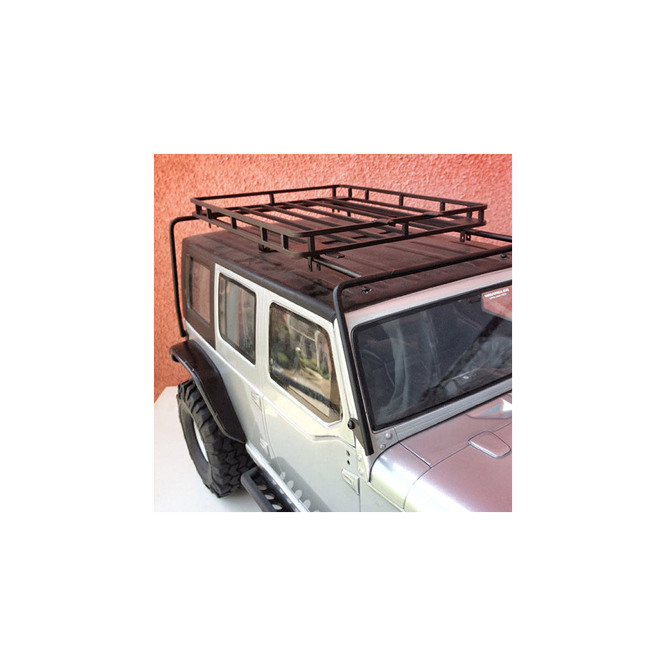 RC4WD 1:10 Metall Dachgepäckträger inkl. Halter f. AX90027 schwarz VVV-C0137 Bild 3