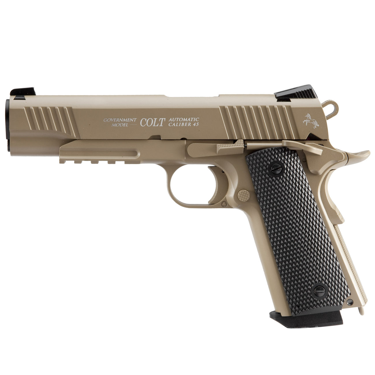 Colt M45 CQBP Vollmetall CO2 Pistole 4 5 Mm 177 BB FDE Blowback colt-m45-cqbp-vollmetall-co2-pistole-4-5-mm-177-bb-fde-blowback