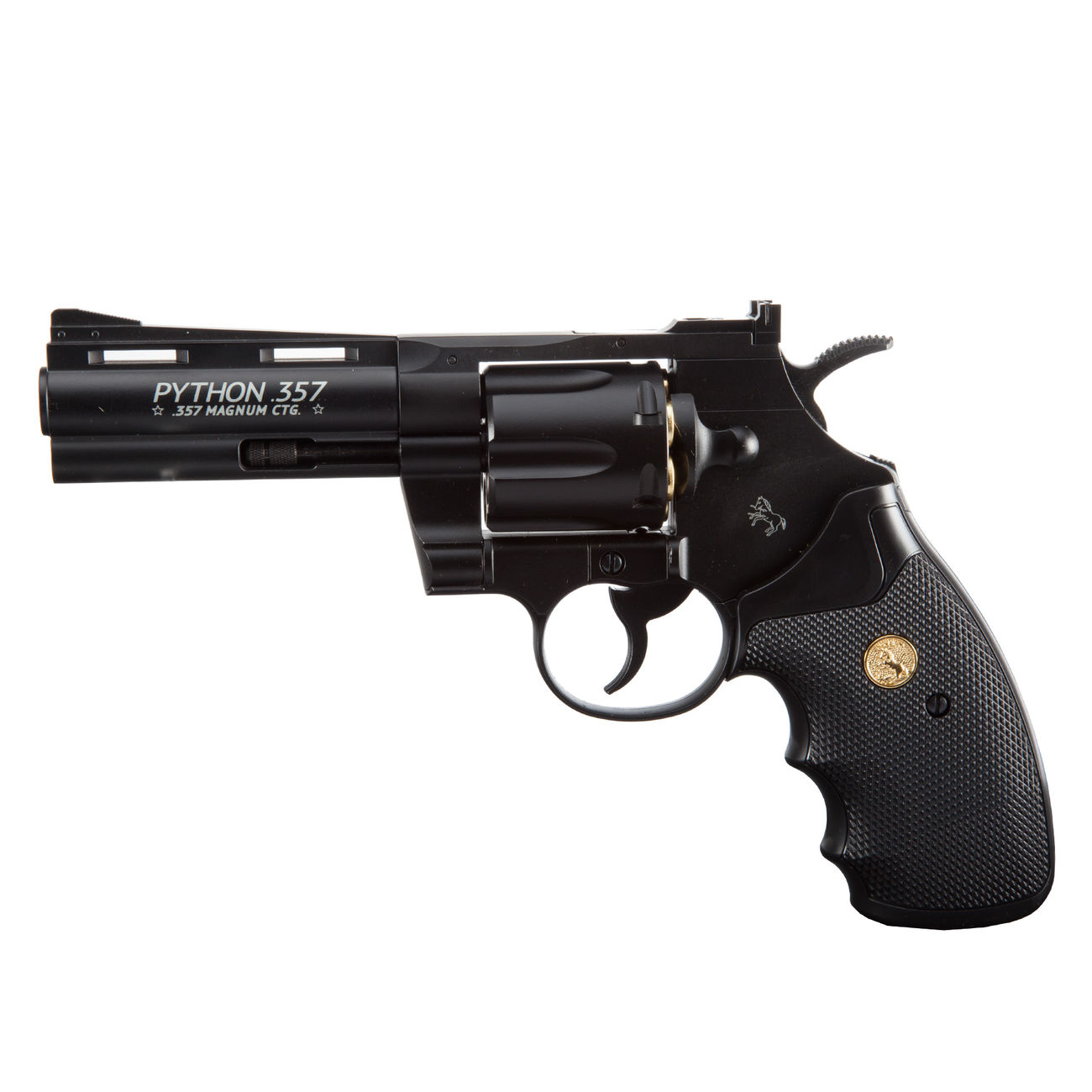Colt python 4 zoll co2 revolver 4 5mm stahl bb schwarz kotte zeller