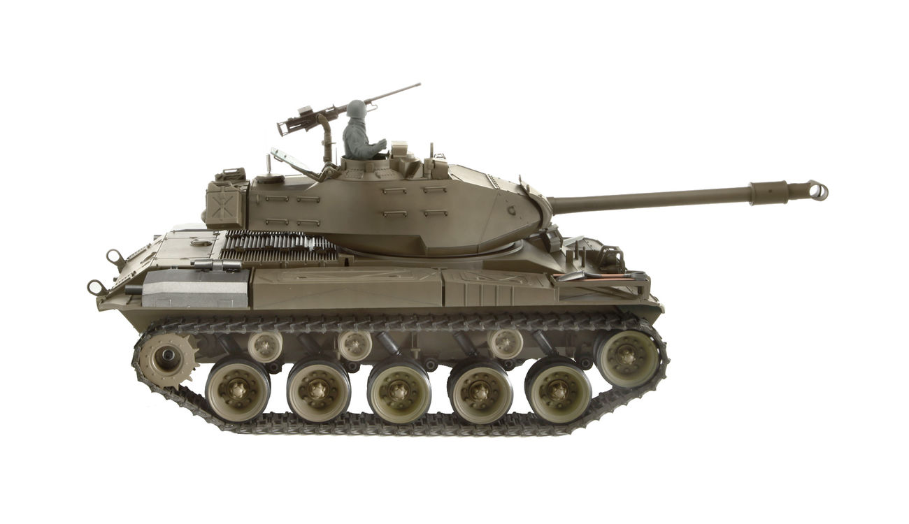 Amewi RC Panzer HL Walker Bulldog M41A3 1:16 schussfähig RTR oliv Bild 3