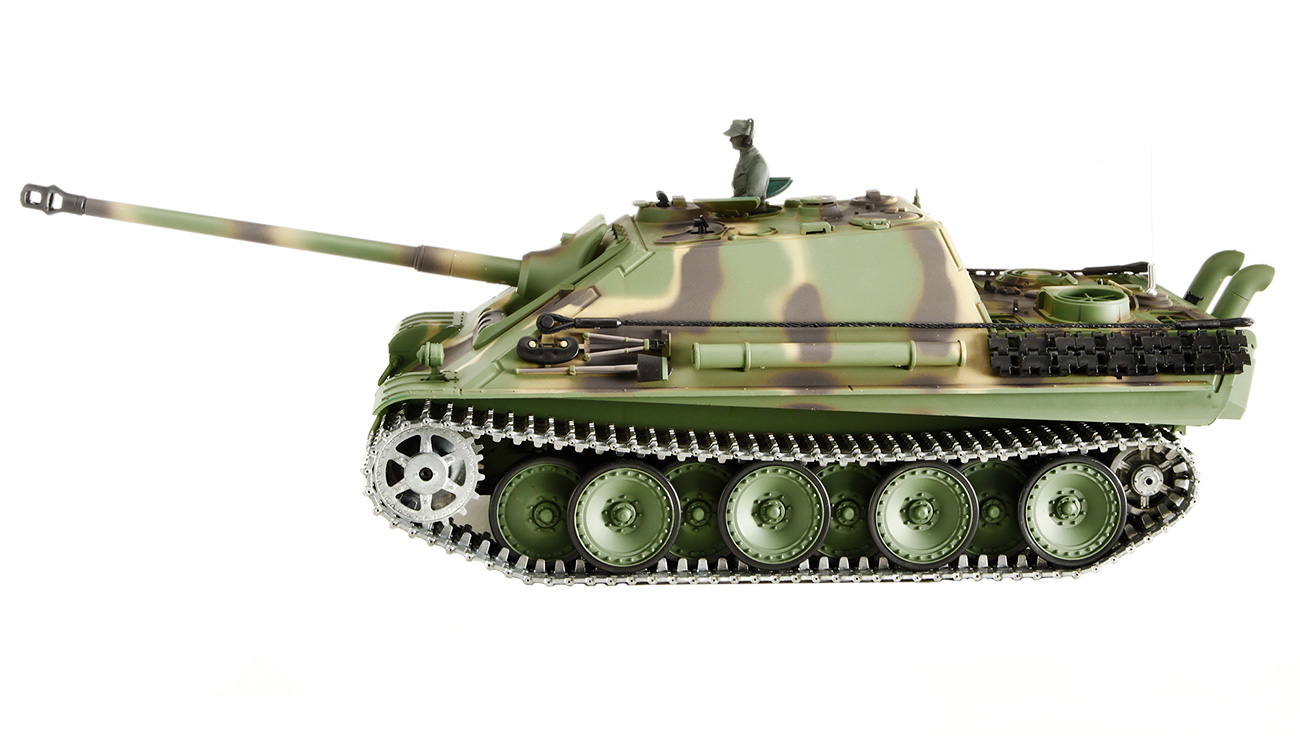 RC Panzer Jagdpanther G Metallketten 1:16 schussfhig RTR tarn Bild 1