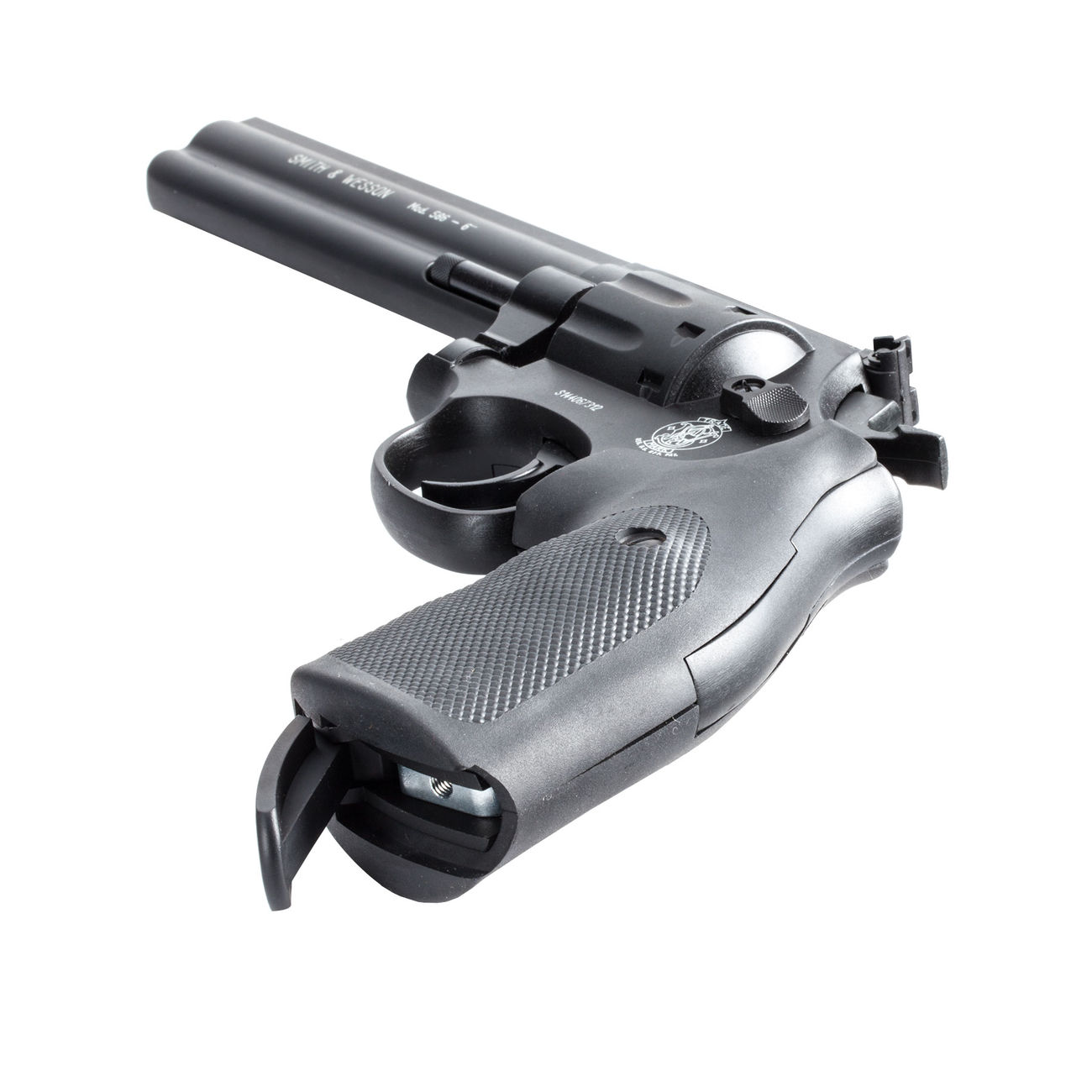Smith & Wesson Mod. 586 6 Zoll CO2 Revolver Kal. 4,5mm (.177) Diabolo schwarz Bild 3
