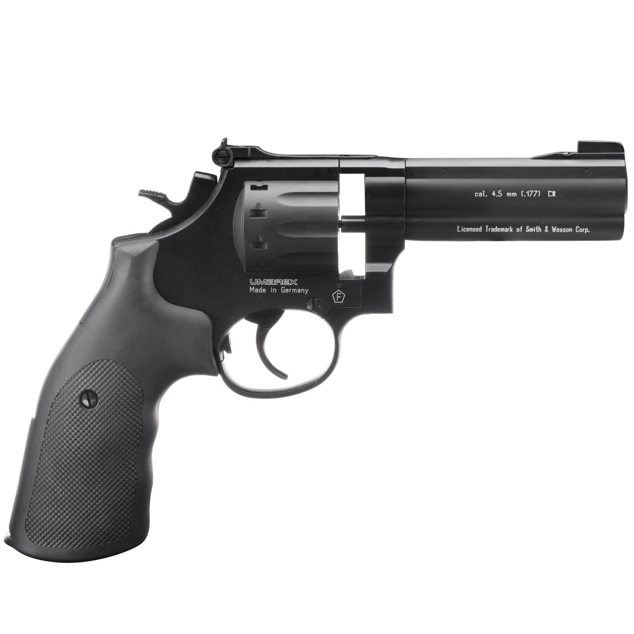 Smith & Wesson Mod. 586 4 Zoll CO2 Revolver Kal. 4,5mm (.177) Diabolo schwarz Bild 1