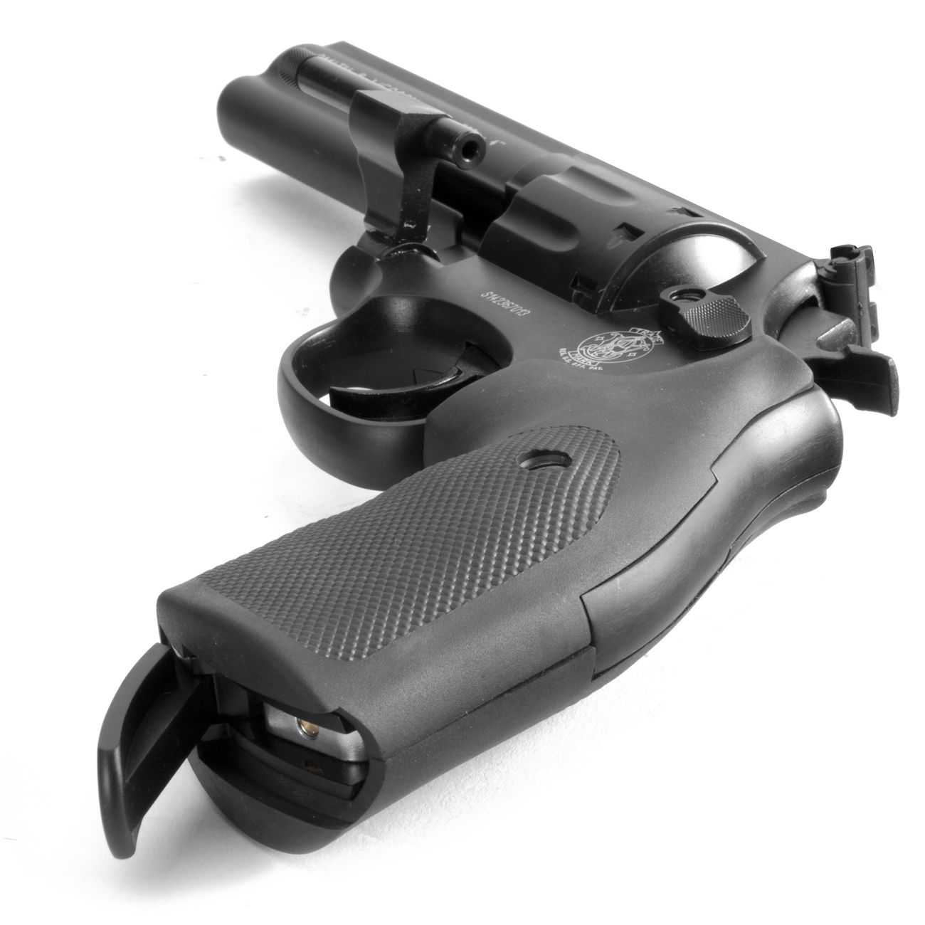 Smith & Wesson Mod. 586 4 Zoll CO2 Revolver Kal. 4,5mm (.177) Diabolo schwarz Bild 1