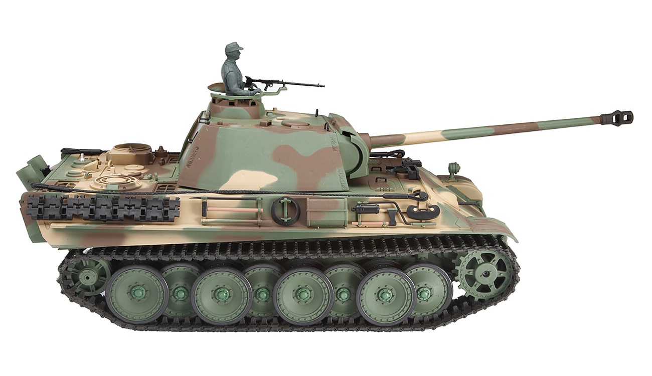 RC Panzer Panther G Control Edition 1:16 schussfähig RTR tarn Bild 4