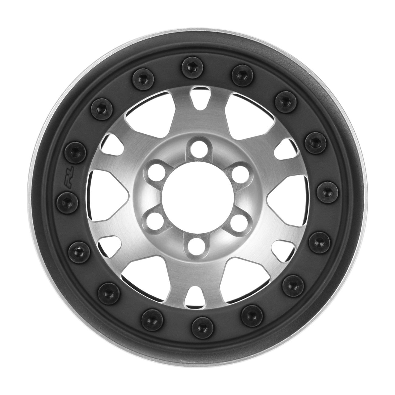 ProLine 110 Felgen 6Lug Beadlock 1.9 24mm (2 Stück) silber
