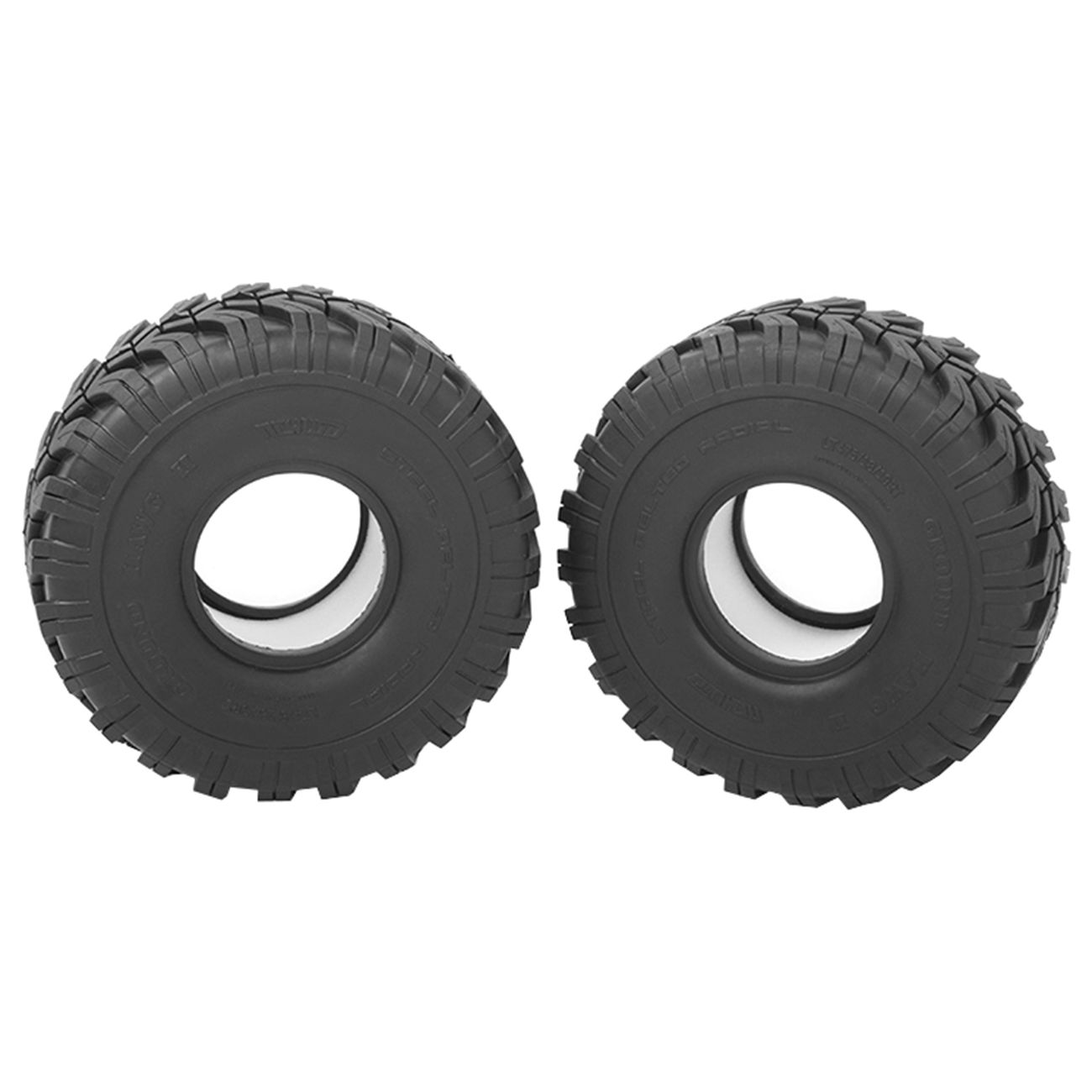 RC4WD 1:10 Reifen Interco Ground Hawg 1.9 Scale Tires X2 SS mit Einlagen (2 Stück) Z-T0156