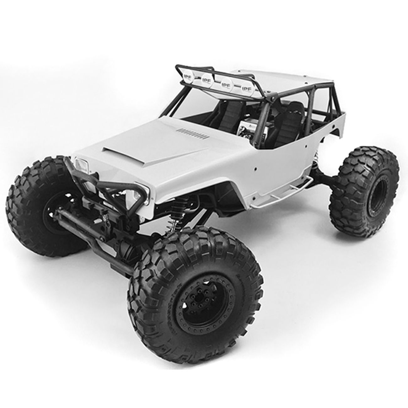 RC4WD Metal Body and Roof Panel w/Lens fr Axial Wraith VVV-C0411 Bild 1