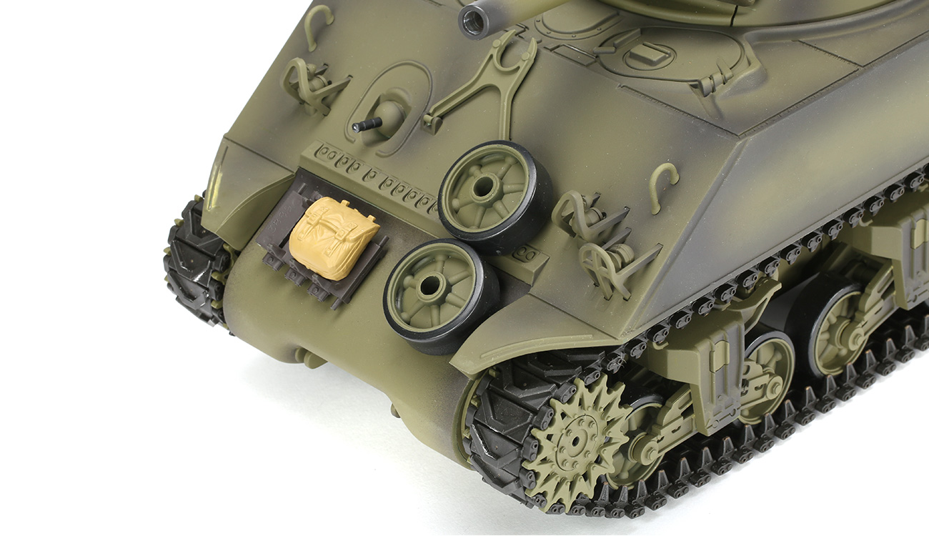 RC U.S. M4A3 Sherman Panzer 1:16 schussfhig, Rauch & Sound, RTR Bild 1