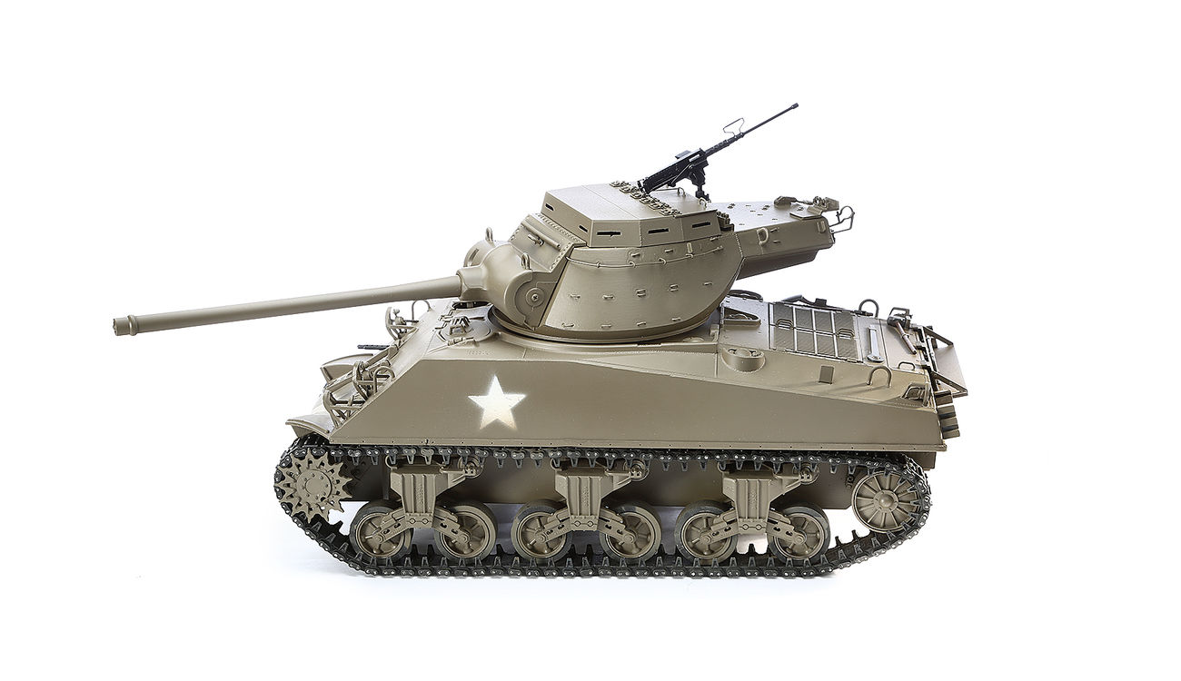 Amewi RC Panzer M36B1 Jackson 1:16 True Sound, Metallausführung RTR Army green Bild 1