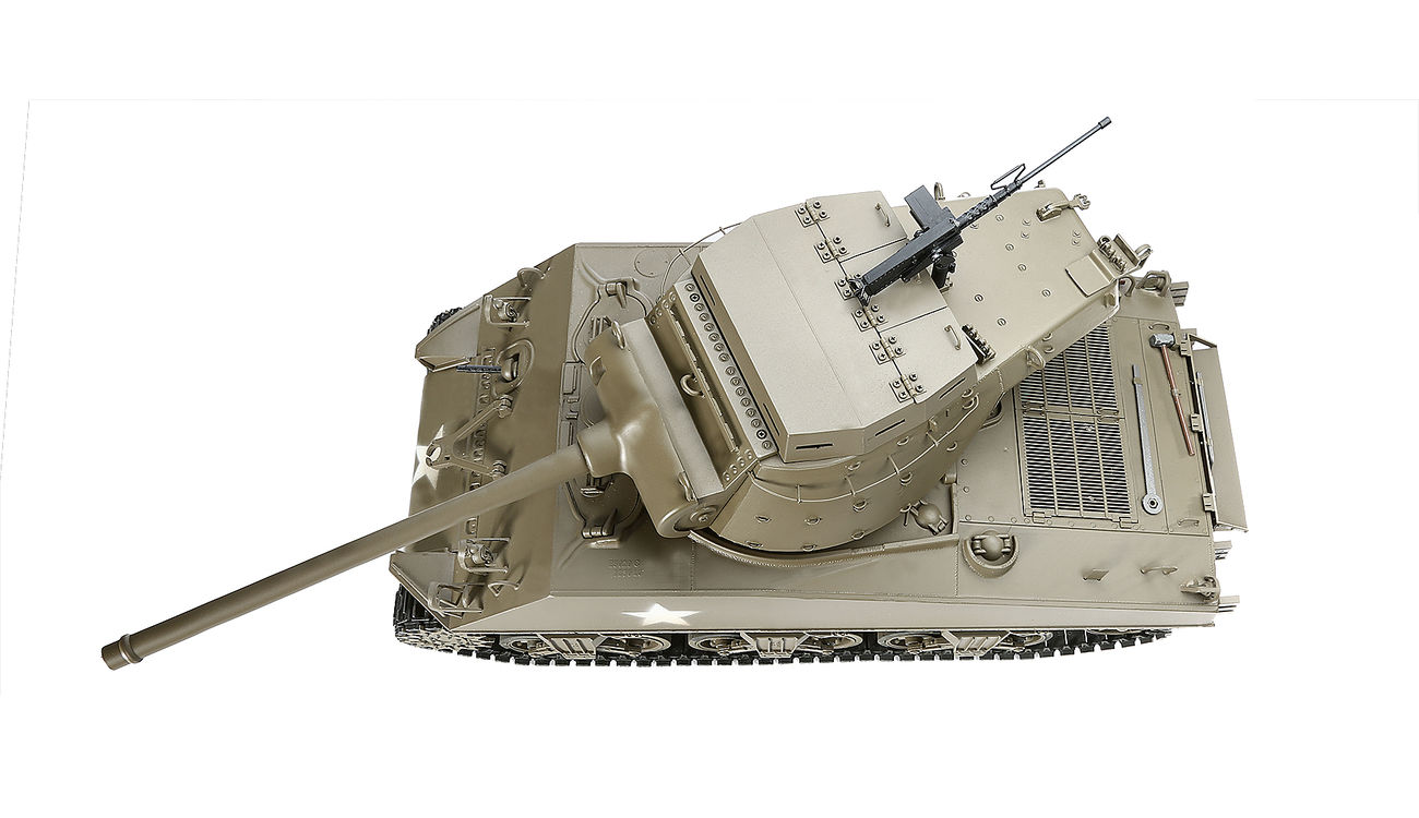 Amewi RC Panzer M36B1 Jackson 1:16 True Sound, Metallausführung RTR Army green Bild 6