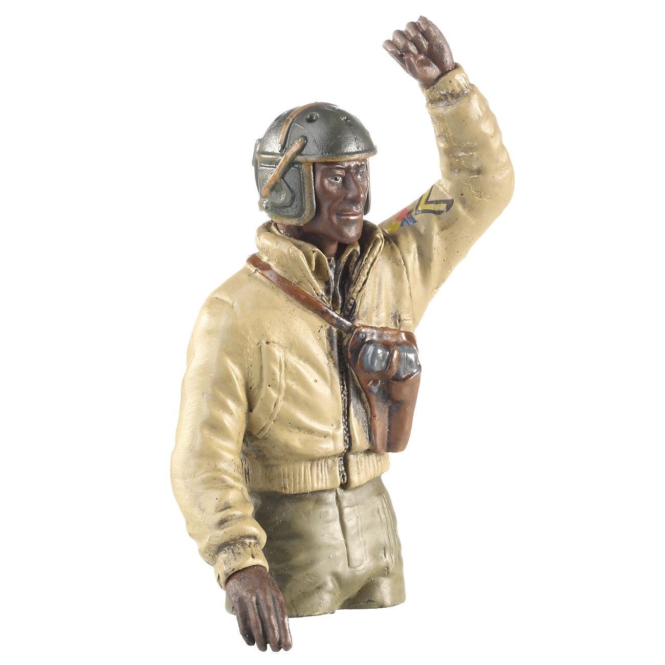 Modellbau Figur Private D. George Halbfigur 1:16 Bild 1