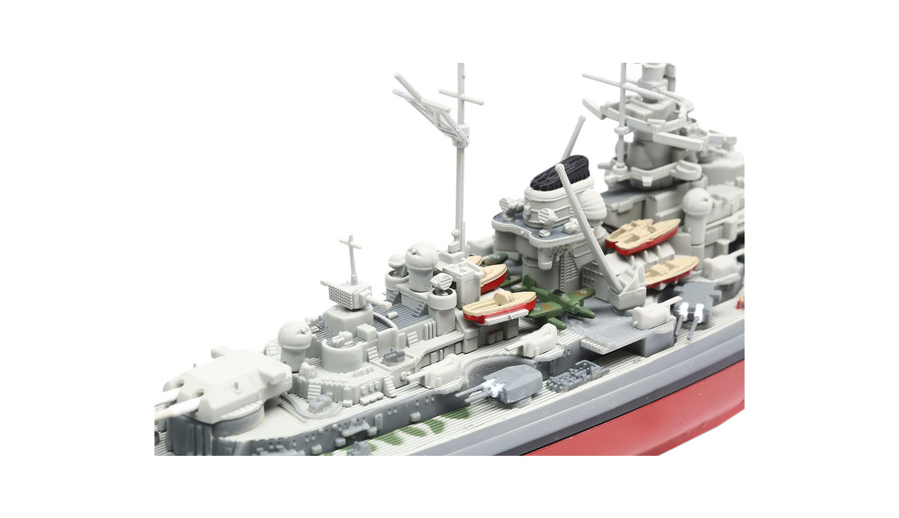 Schlachtschiff Tirpitz 1:700 inkl. Displayständer Forces of Valor Standmodell Bild 3