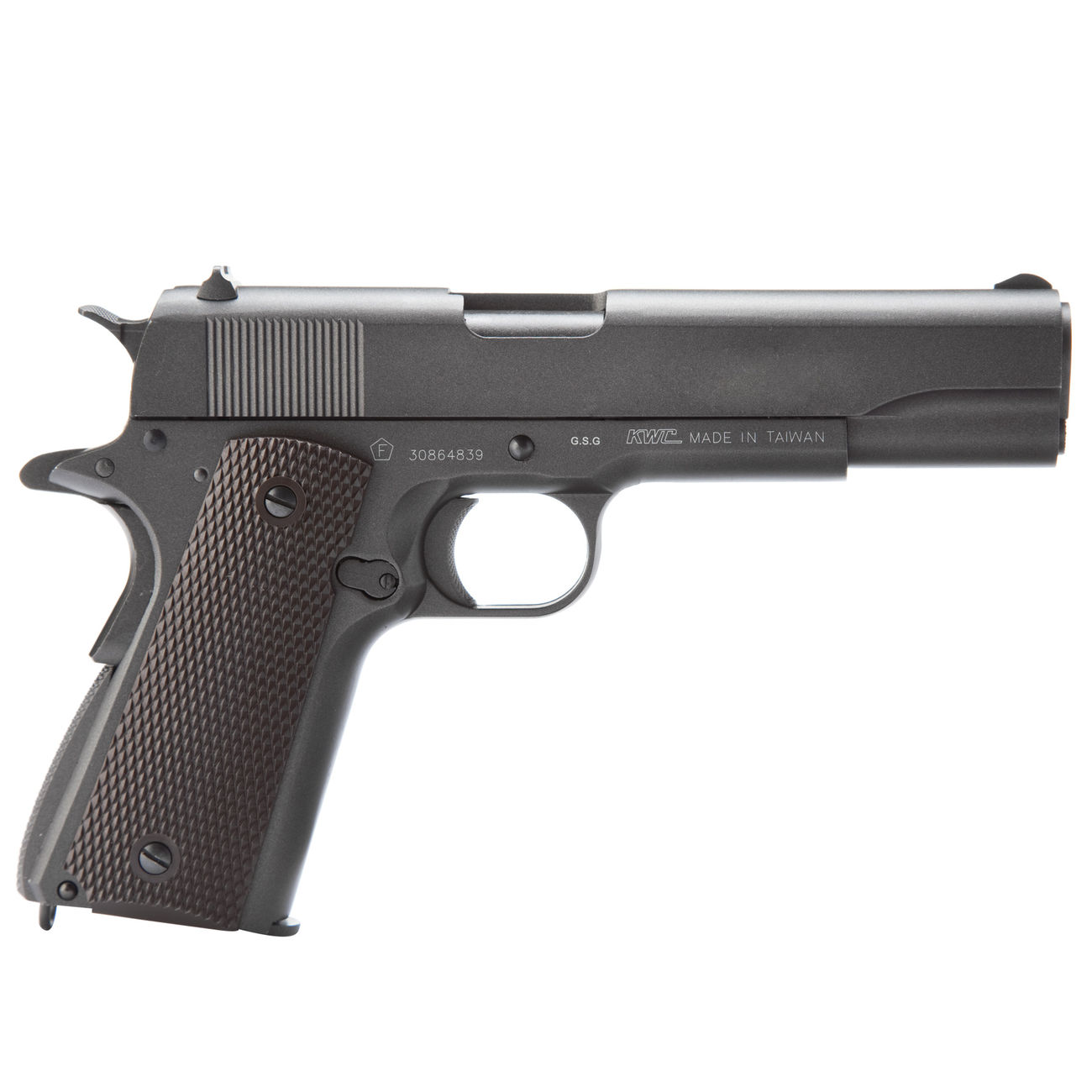 Swiss Arms P1911 CO2 Luftpistole Kal. 4,5mm BB Vollmetall Blobwack schwarz Bild 2