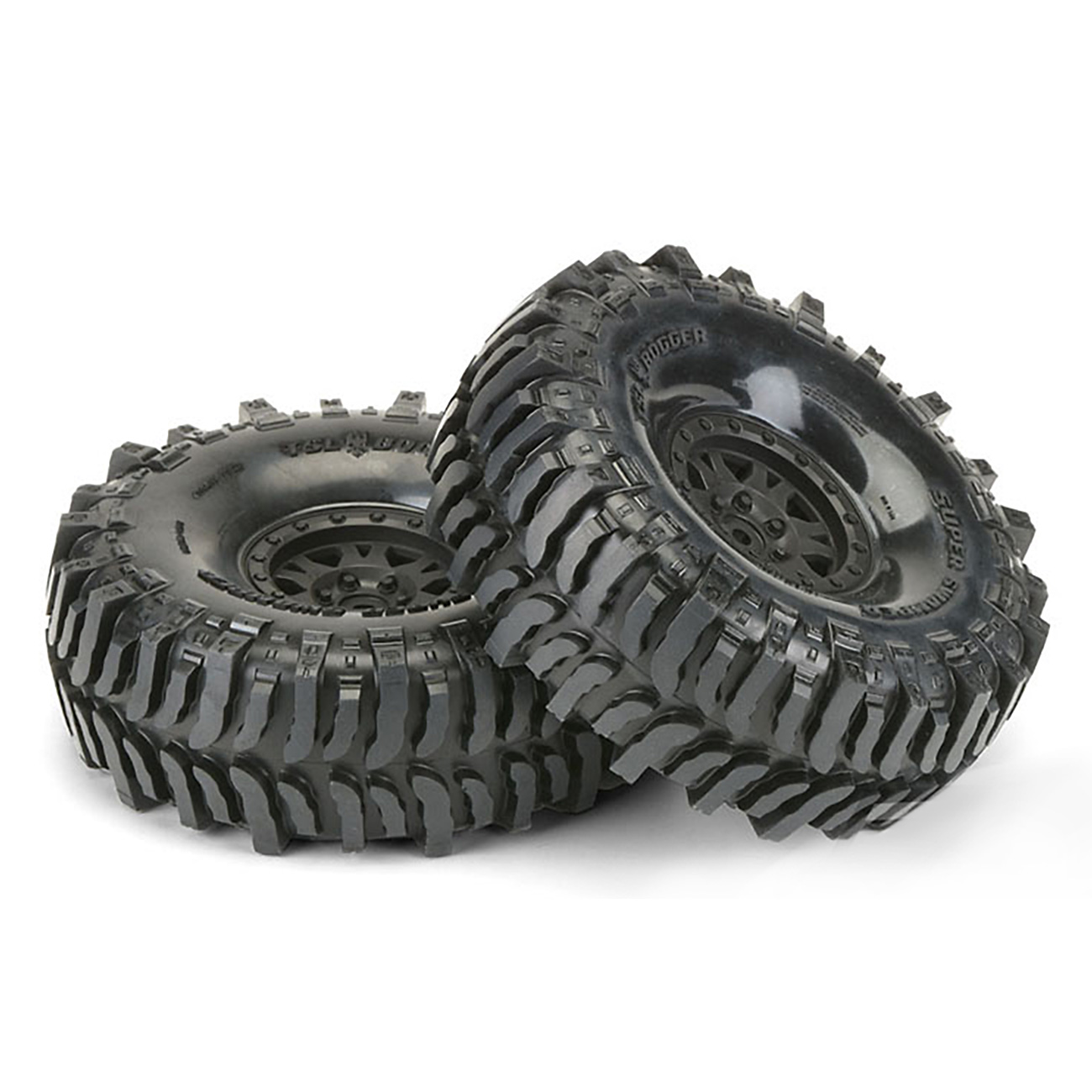 Pro-Line 1:10 Reifen Interco Bogger 1.9 G8 inkl. Einlagen und Bead-Log Felgen (2 Stck) 10133-10 Bild 1