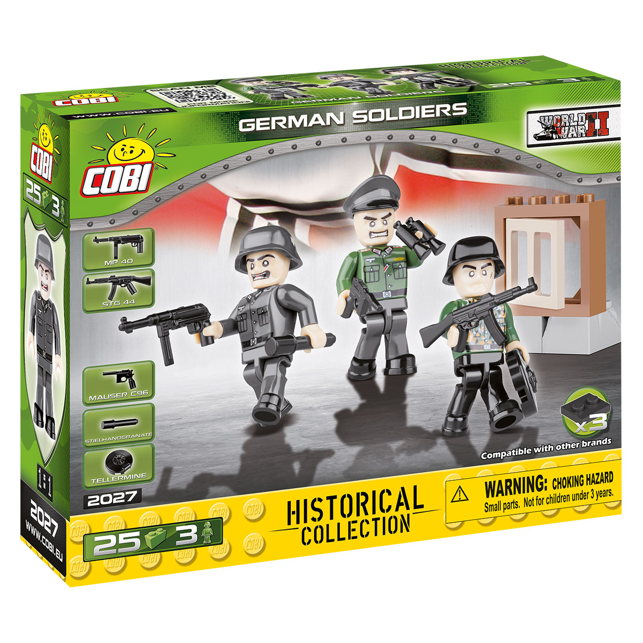 Cobi Historical Collection German Soldiers 25 Teile 2027 Kotte & Zeller