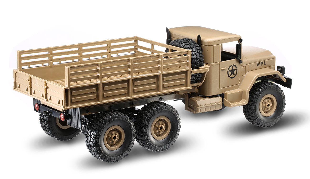 1/16 RC U.S. Militr Truck 6WD RTR sandfarben 22357 Bild 1