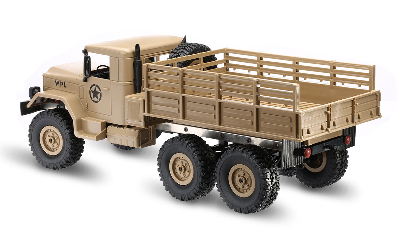 1/16 RC U.S. Militr Truck 6WD RTR sandfarben 22357 Bild 1