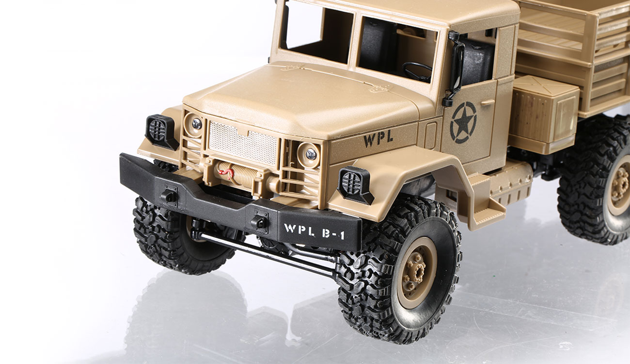 1/16 RC U.S. Militr Truck 6WD RTR sandfarben 22357 Bild 1