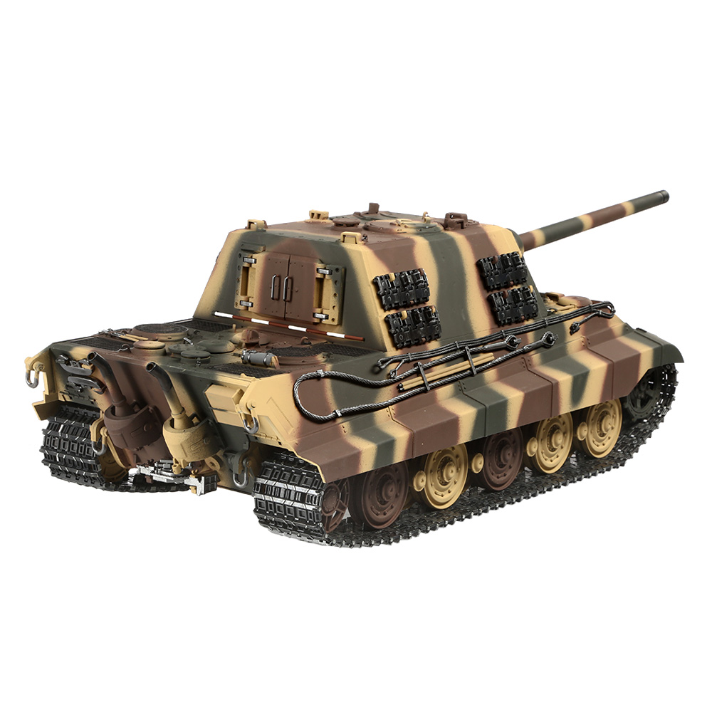 Torro RC Panzer Jagdtiger VI 1:16 Infrarot Gefechtssystem sommertarn inkl. Holzkiste Bild 1