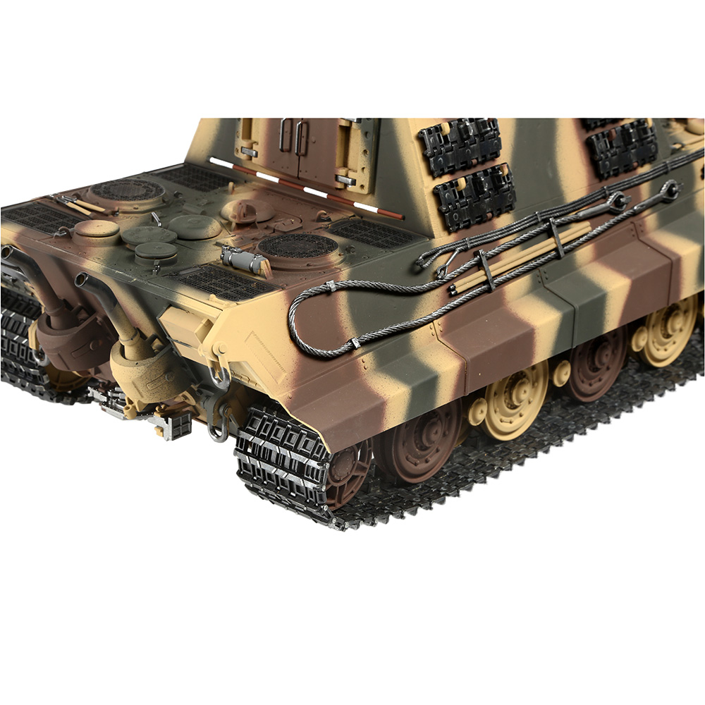 Torro RC Panzer Jagdtiger VI 1:16 Infrarot Gefechtssystem sommertarn inkl. Holzkiste Bild 1