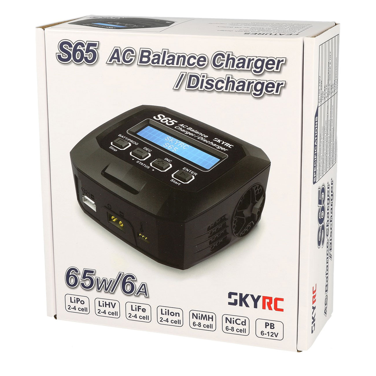 SKYRC S65 AC Charger Ladegerät f. LiPo / NiMH / Pb 230V SK100152 Bild 1