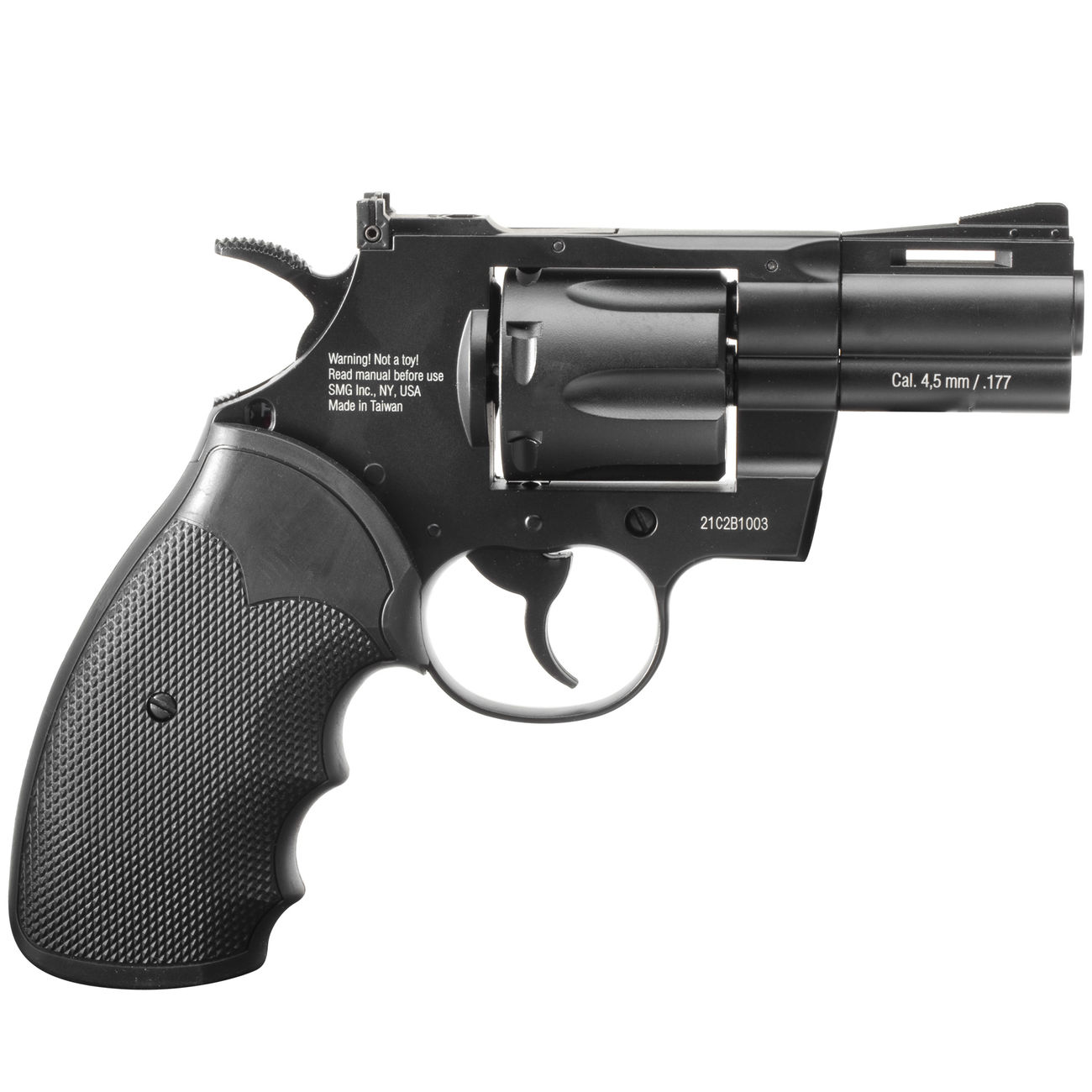 Gletcher CO2 Revolver CLT B25 Kal. 4,5mm Stahl BB Vollmetall schwarz Bild 2