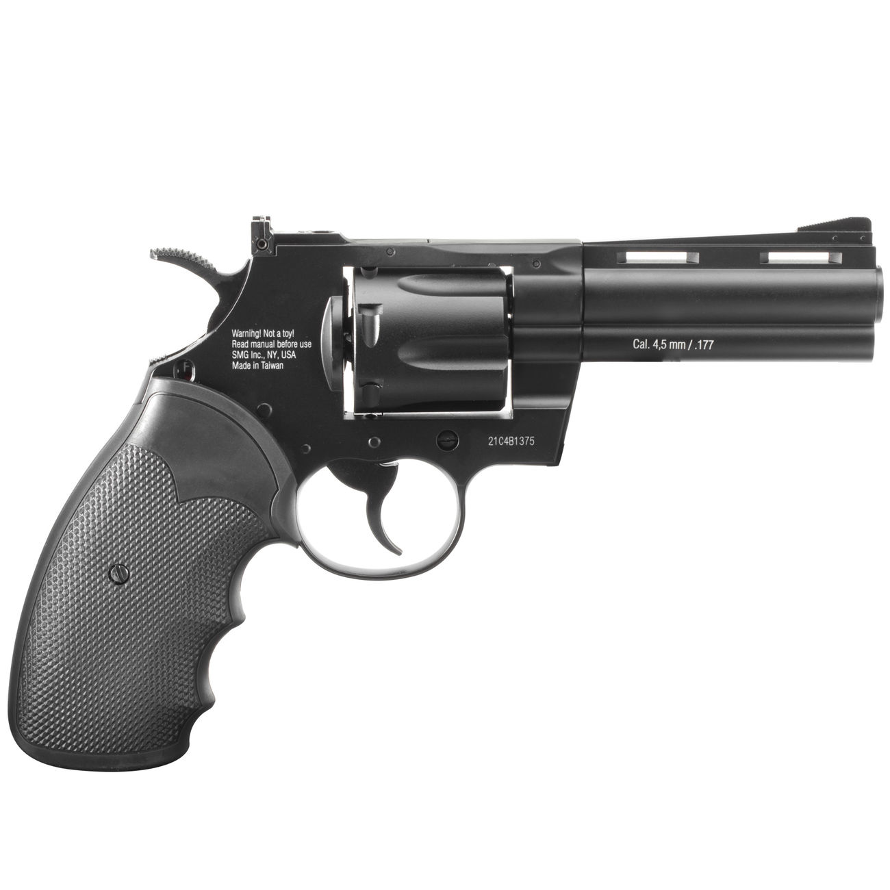 Gletcher CO2 Revolver CLT B4 Kal. 4,5mm Stahl BB Vollmetall schwarz Bild 2