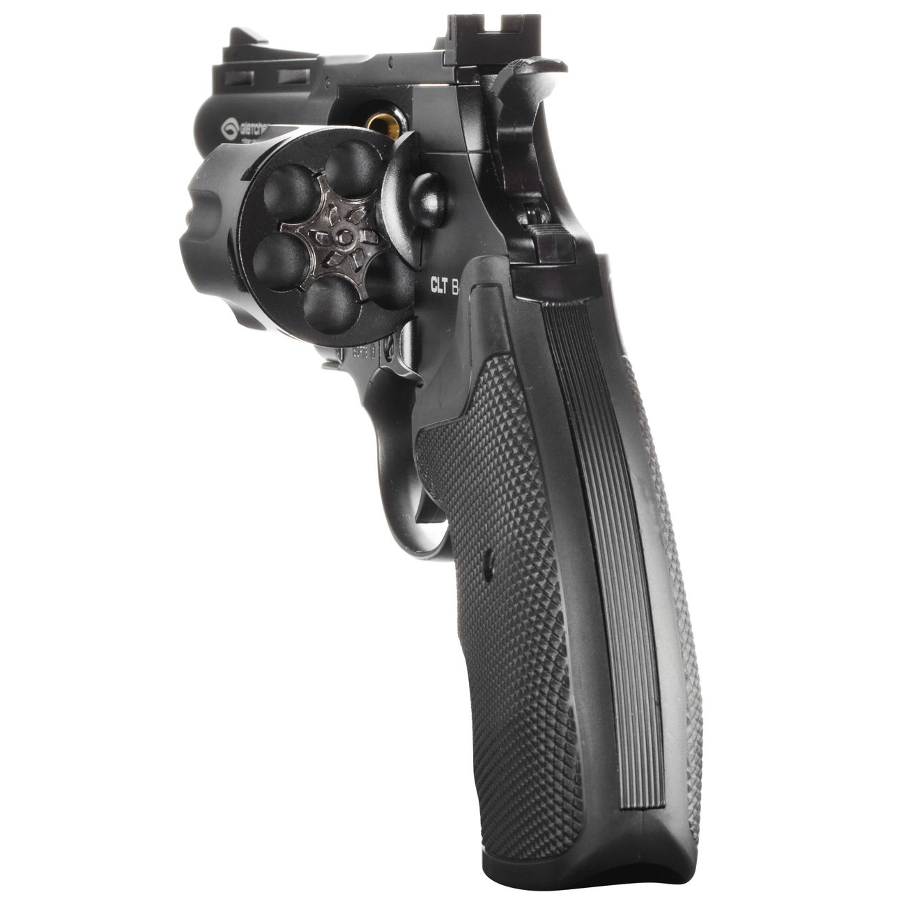 Gletcher CO2 Revolver CLT B4 Kal. 4,5mm Stahl BB Vollmetall schwarz Bild 3