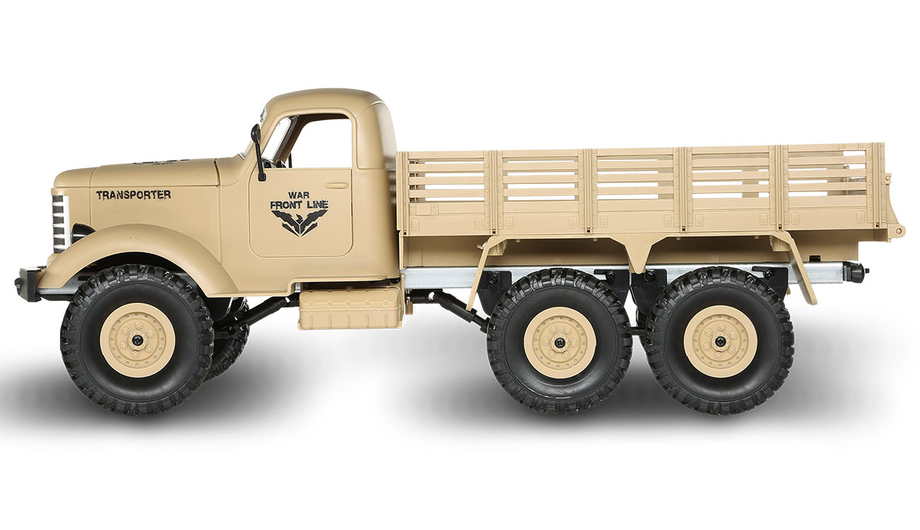 1/16 RC U.S. Militär Truck 6WD 1:16 RTR desert gelb 22367 Bild 1