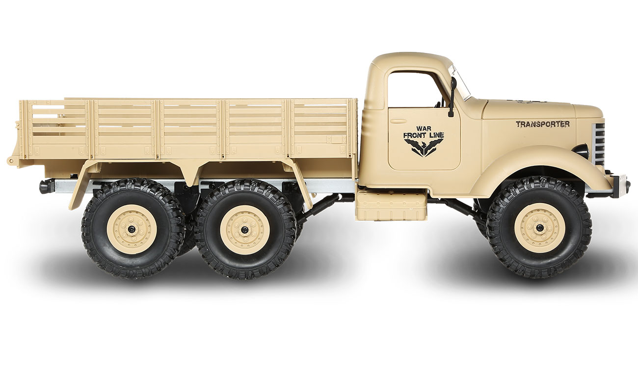 1/16 RC U.S. Militär Truck 6WD 1:16 RTR desert gelb 22367 Bild 2