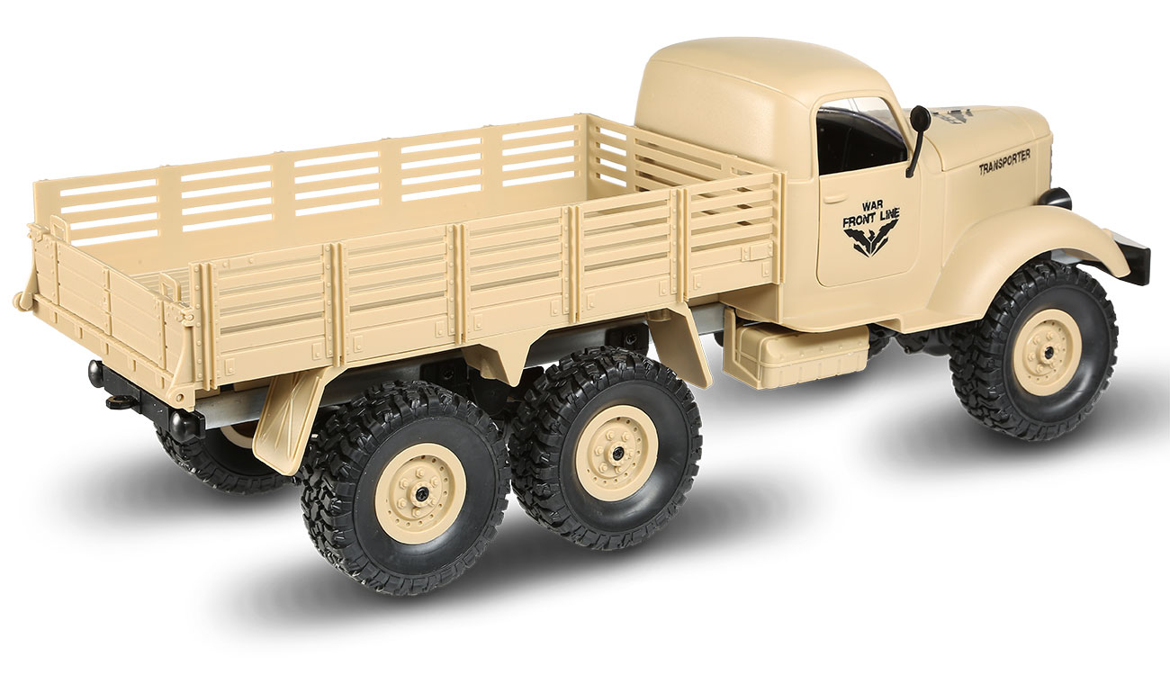 1/16 RC U.S. Militär Truck 6WD 1:16 RTR desert gelb 22367 Bild 3