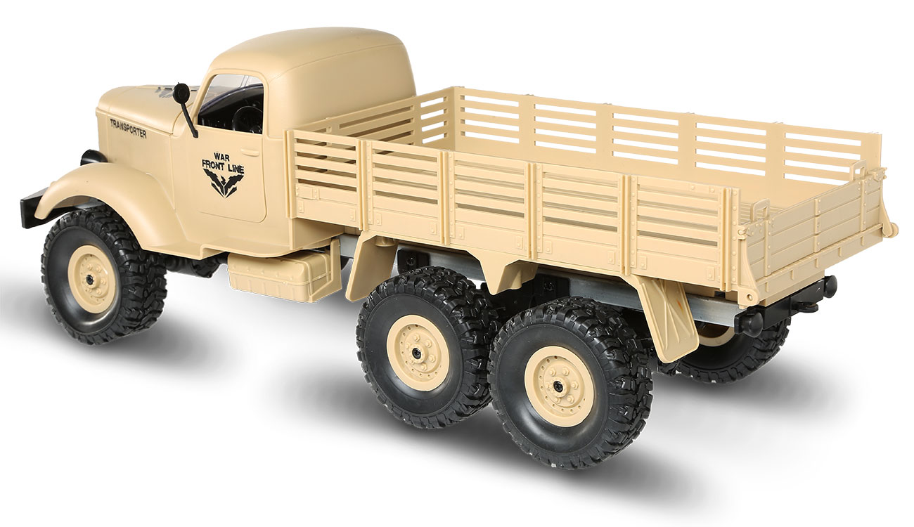 1/16 RC U.S. Militär Truck 6WD 1:16 RTR desert gelb 22367 Bild 4