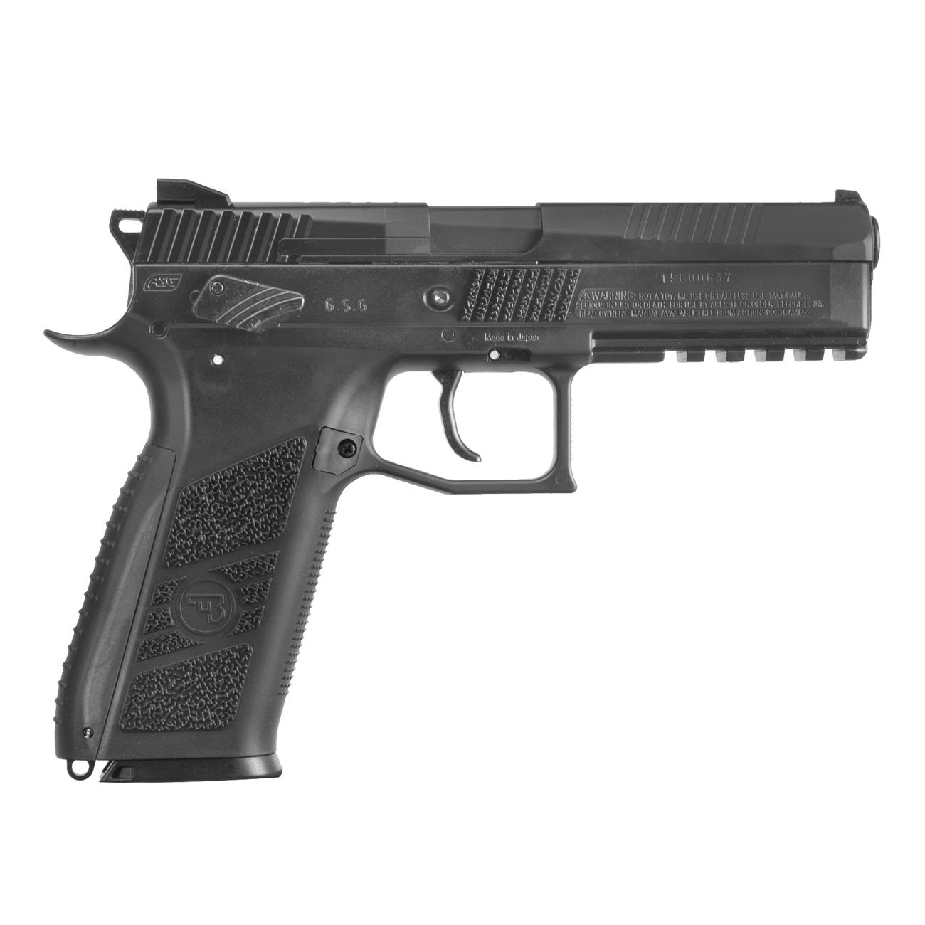 ASG CZ P-09 Duty CO2 Luftpistole 4,5mm Diabolo/SBB Bild 4