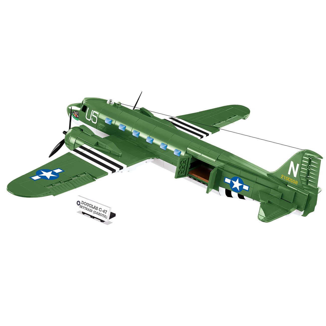 Cobi Historical Collection Bausatz Flugzeug Douglas C-47 Skytrain - Dakota 550 Teile 5701 Bild 1