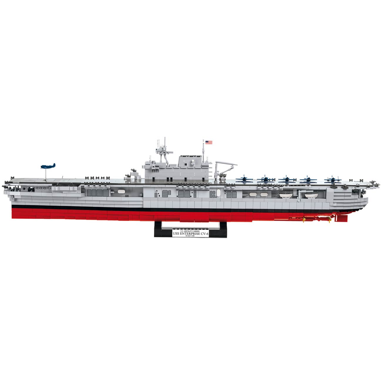 Bausatz 2510 Teile CV-6 Cobi 4815 USS Enterprise 