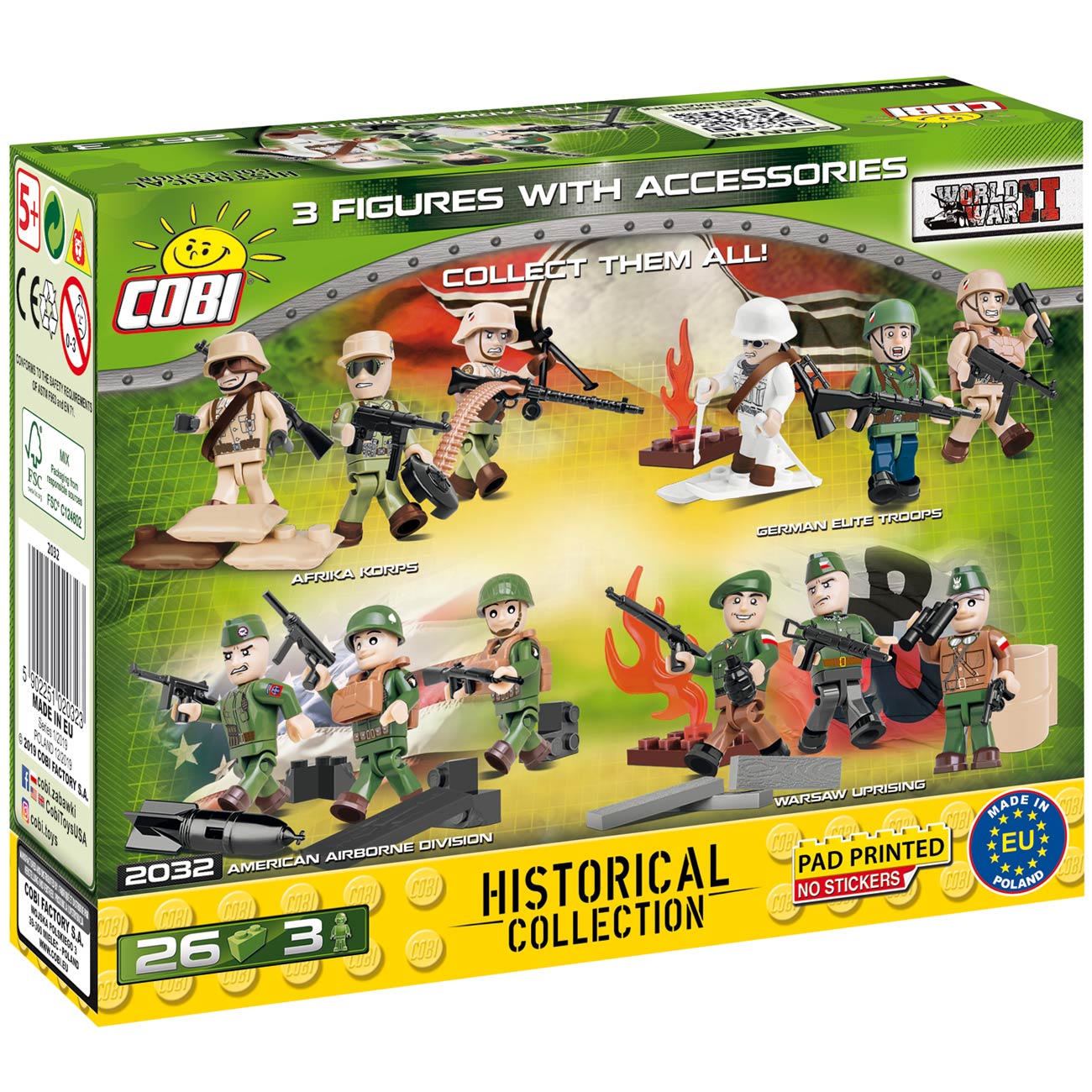 Cobi Historical Collection Red Army - Winter Soldiers 26 Teile 2032 Bild 1
