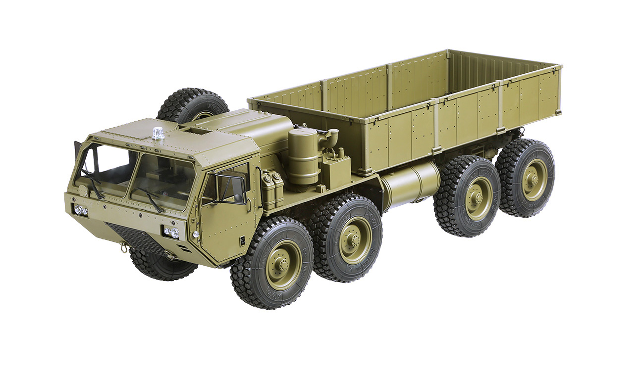 Amewi RC US Militrtruck 8x8 Kipper 1:12 RTR military grn inkl. 2,4 GHz Fernsteuerung Bild 1