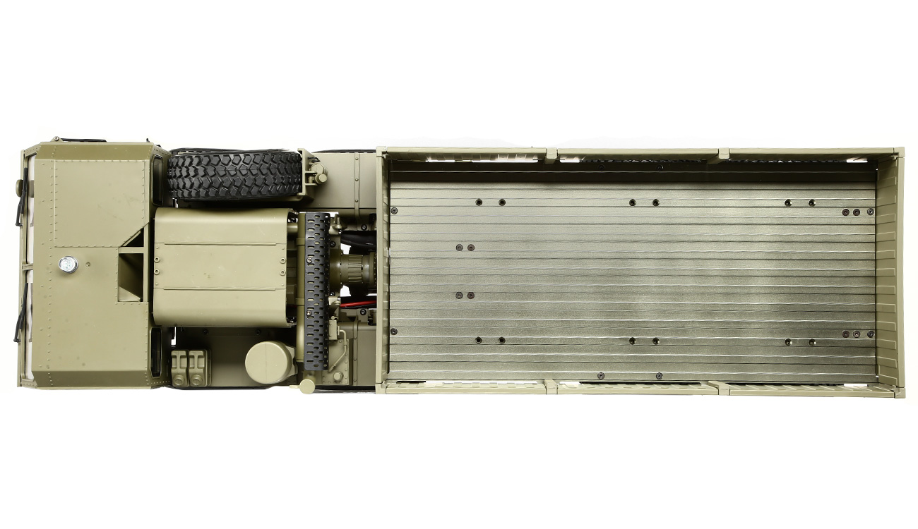 Amewi RC US Militärtruck 8x8 Kipper 1:12 RTR military grün inkl. 2,4 GHz Fernsteuerung Bild 1