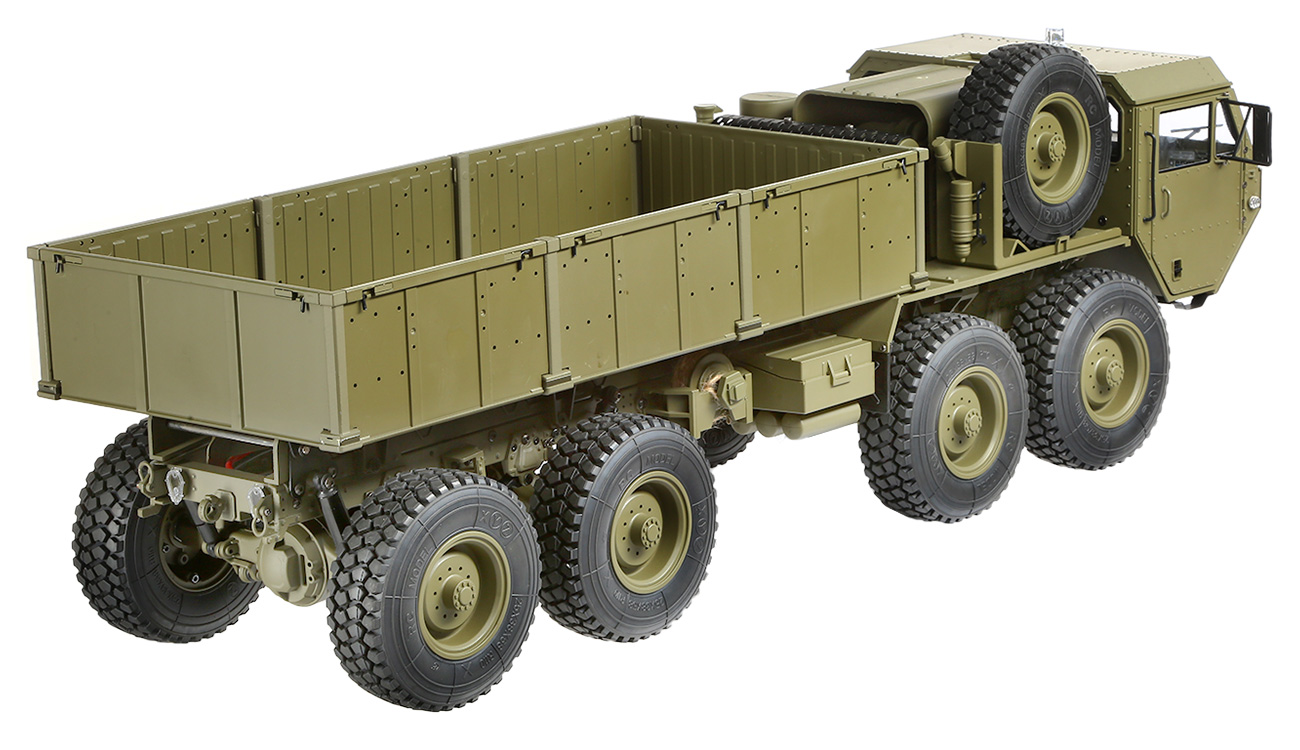 Amewi RC US Militrtruck 8x8 Kipper 1:12 RTR military grn inkl. 2,4 GHz Fernsteuerung Bild 1