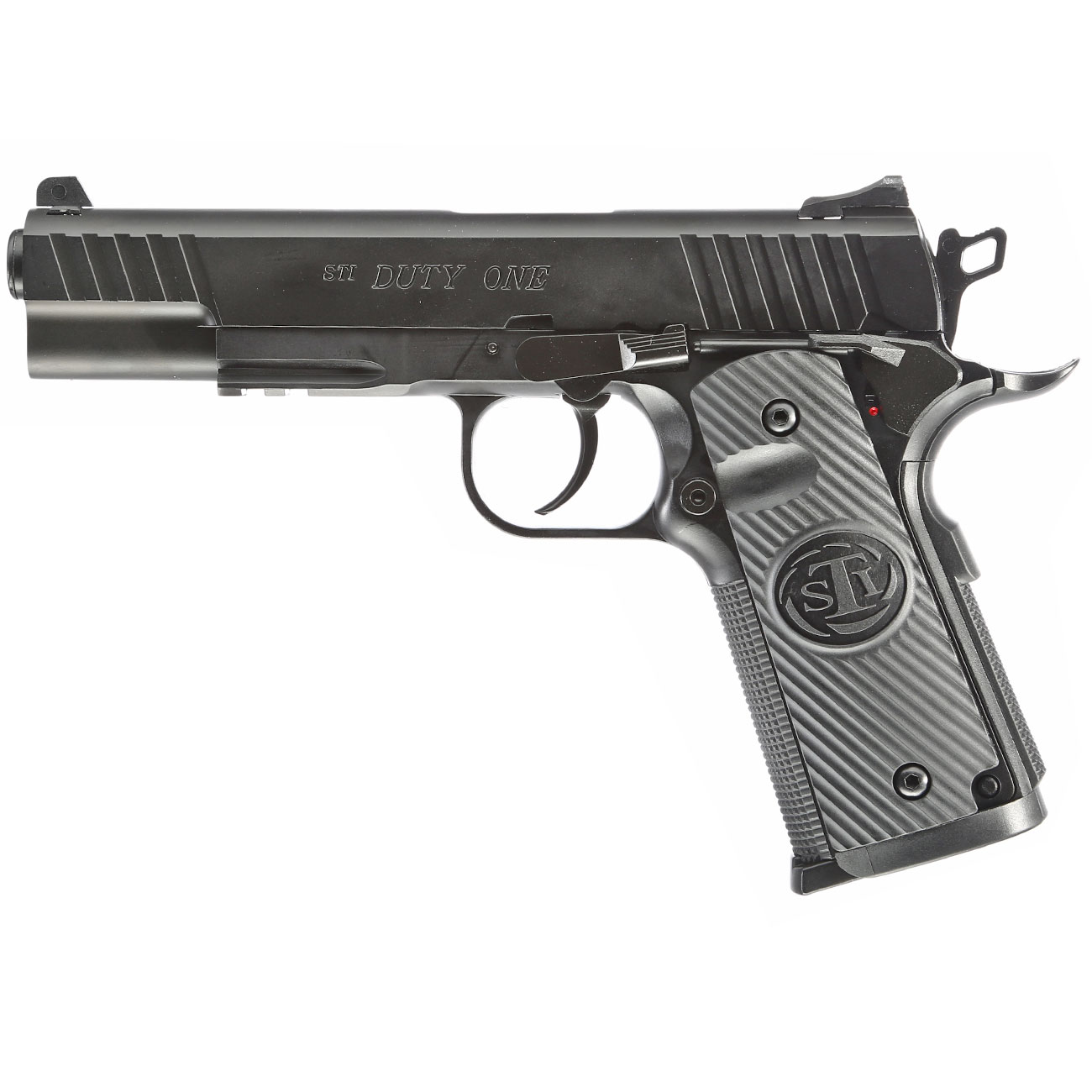 ASG STI Duty One CO2 Luftpistole Kal. 4,5mm BB Blowback Metallschlitten schwarz Bild 1
