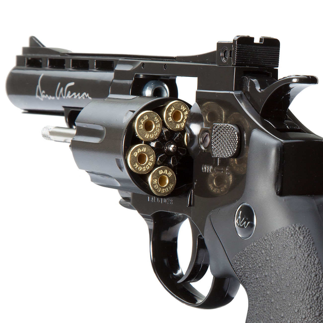 ASG Dan Wesson 4 Zoll 4,5mm BB CO2 Revolver schwarz Bild 1